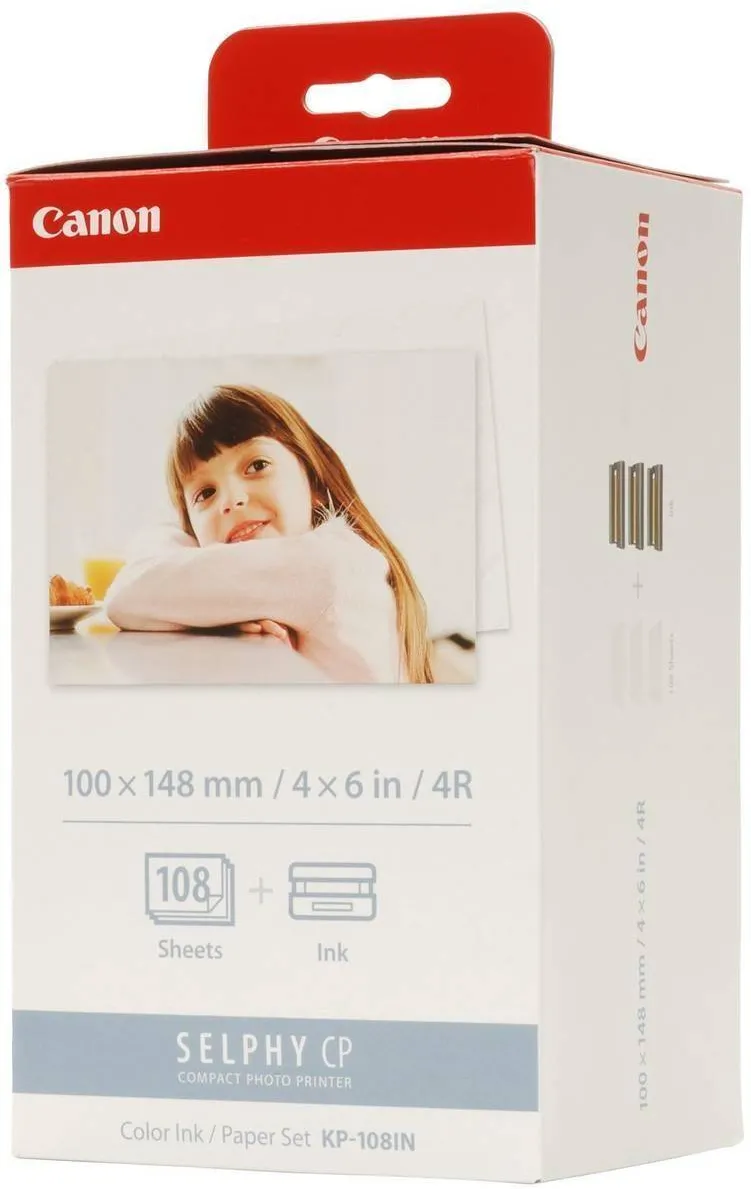 Canon Kit Ribon si Hartie Foto KP-108IN Color Multipack