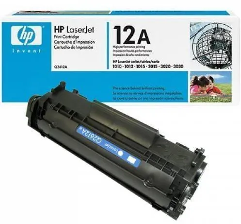 Toner imprimanta HP 12A Black