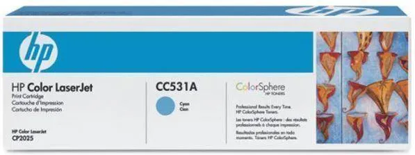 Toner imprimanta HP CC531A Cyan