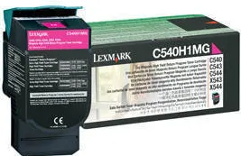 Toner imprimanta Lexmark MAGENTA RETURN C540H1MG 2K ORIGINAL C540N