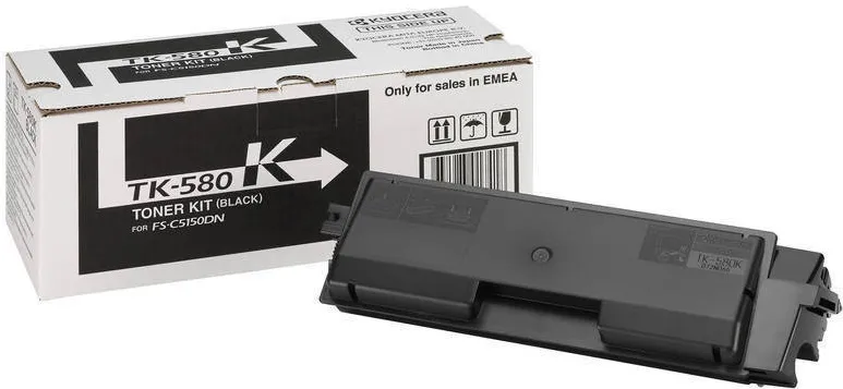 Toner imprimanta KYOCERA BLACK TK-580K 3,5K ORIGINAL KYOCERA FS-C5150DN