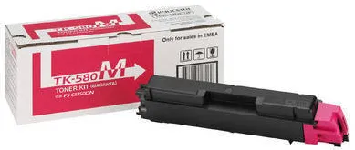 Toner imprimanta KYOCERA MAGENTA TK-580M 2,8K ORIGINAL FS-C5150DN
