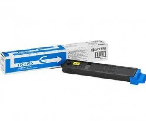 Toner imprimanta KYOCERA CYAN TK-895C 6K ORIGINAL FS-C8020MFP
