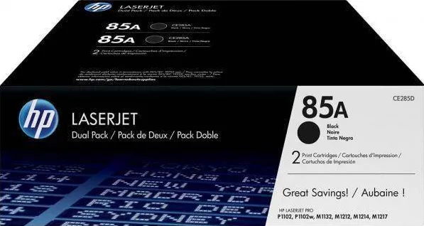 Toner imprimanta HP CE285AD negru 2 buc