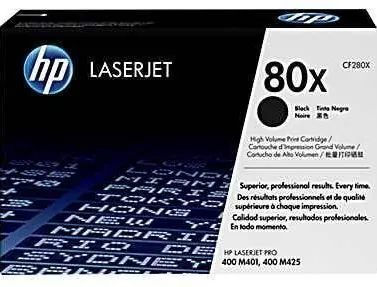 Toner imprimanta HP NR.80X CF280X 6,9K ORIGINAL HP LASERJET PRO 400 M401A