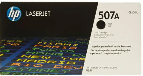 Toner imprimanta HP 507A Black