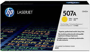 Toner imprimanta HP 507A Yellow