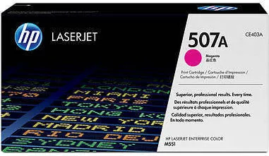 Toner imprimanta HP 507A Magenta