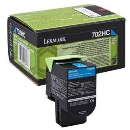 Toner imprimanta Lexmark 70C2HC0 Cyan Return