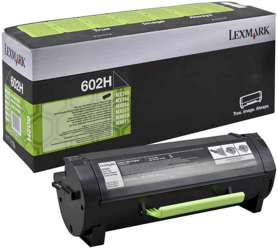 Toner imprimanta Lexmark 60F2H00 Black Return