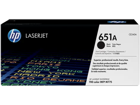 Toner imprimanta HP BLACK NR.651 CE340A 13,5K ORIGINAL LASERJET M775DN