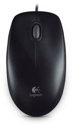 Mouse LOGITECH B100, Optical, Black