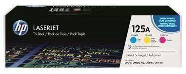 Toner imprimanta HP TRIPACK CMY CF373AM NR.125A CB541A/CB542A/CB543A ORIGINAL HP LASERJET CP1215