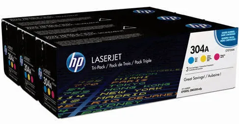 Toner imprimanta HP 304A 3 culori