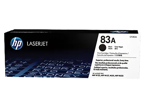 Toner imprimanta HP 83A black