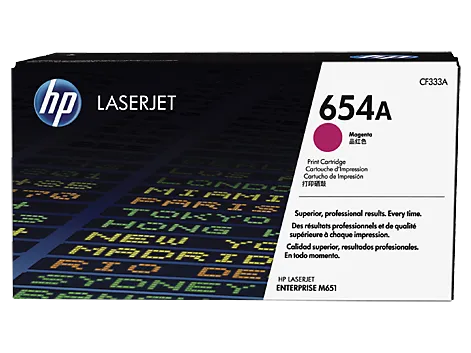 Toner imprimanta HP MAGENTA NR.654A CF333A 15K ORIGINAL LASERJET M651
