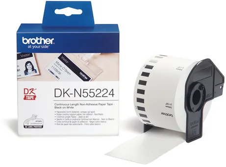 Consumabil Termic Brother Consumabil DK N55224 Continuous Paper Tape NON ADHESIVE