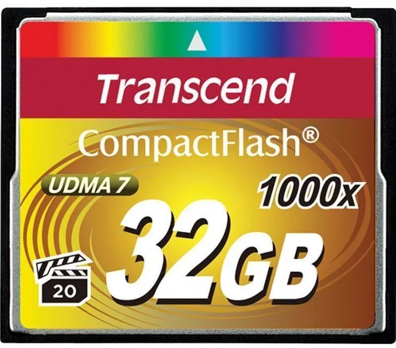 Card de Memorie Transcend Compact Flash 1000x 32GB