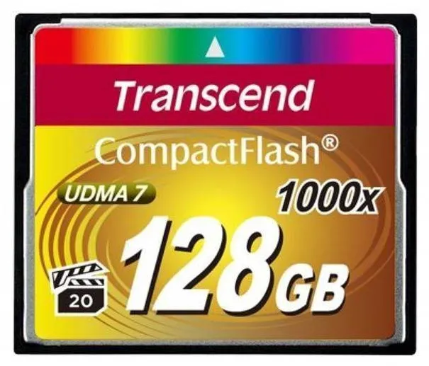 Card de Memorie Transcend Compact Flash 1000x 128GB