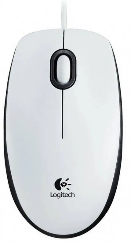 Mouse LOGITECH B100, White
