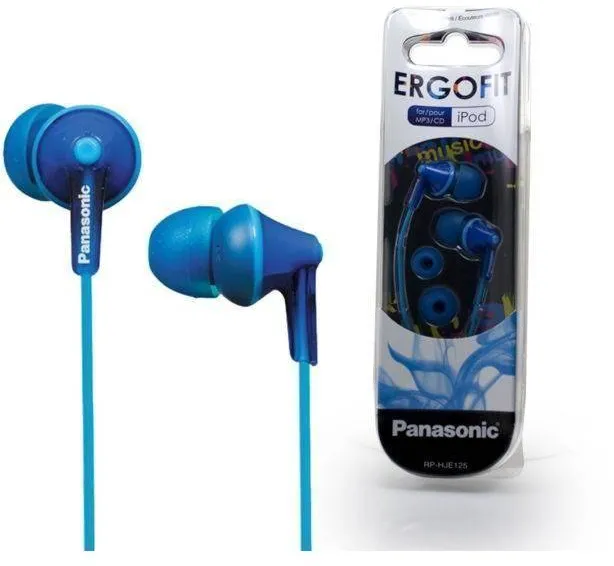 Casti In-Ear Panasonic RP-HJE125E-A Blue