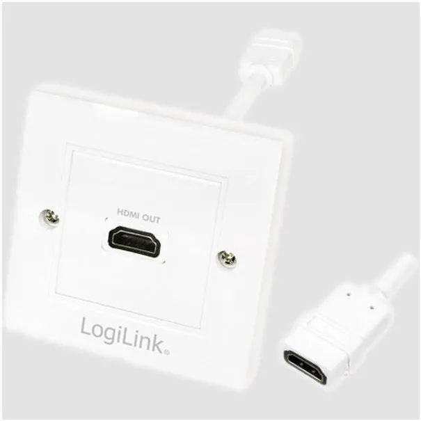 Adaptor Logilink Priza HDMI 1 port