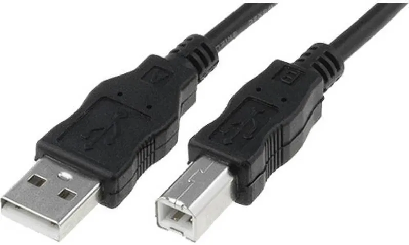 Assmann USB 2.0 Male tip A - USB 2.0 Male tip B, 5m, negru