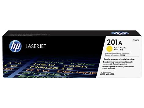 Toner imprimanta HP 201A Yellow