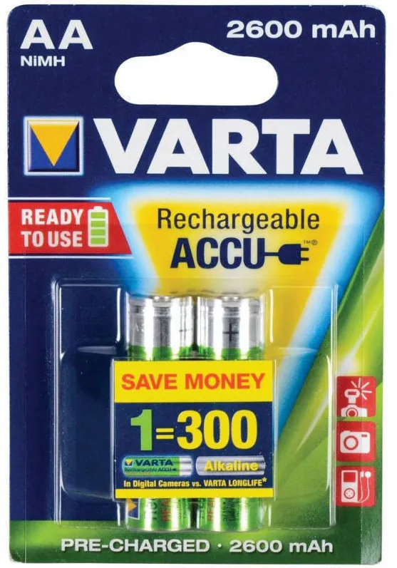VARTA AA 2600 mAh blister 2 buc "Ready to use"