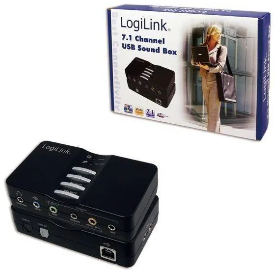 Placa de Sunet Logilink Sound Box USB 7.1 UA0099