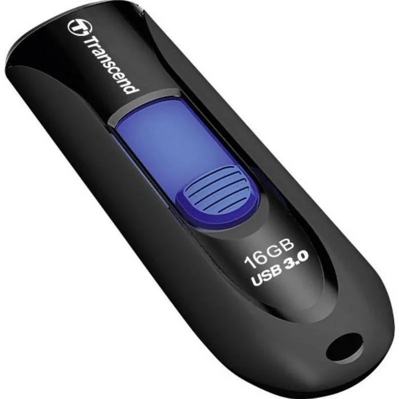 Memorie USB Transcend JetFlash 790 16Gb USB 3.0 negru-albastru