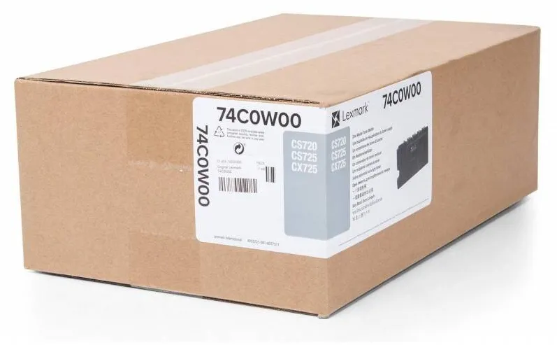 Drum Lexmark Recipient de toner rezidual, cod 74C0W00, compatibil cu CS720, CS725, CX725, capacitate 90 k pag
