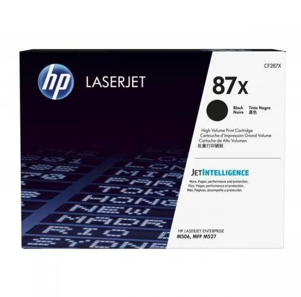 Toner imprimanta HP 87X Black