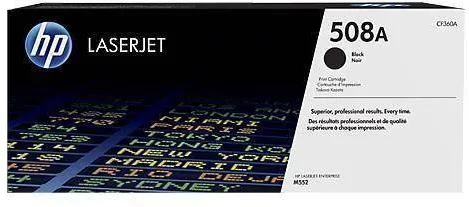 Toner imprimanta HP BLACK NR.508A CF360A 6K ORIGINAL LASERJET M552DN