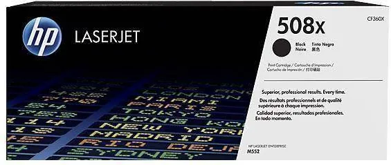 Toner imprimanta HP BLACK NR.508X CF360X 12,5K ORIGINAL LASERJET M552DN
