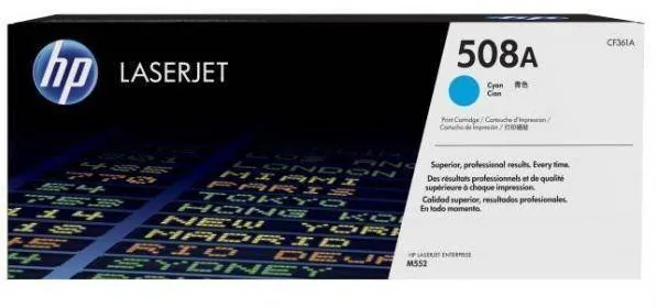 Toner imprimanta HP CYAN NR.508A CF361A 5K ORIGINAL LASERJET M552DN