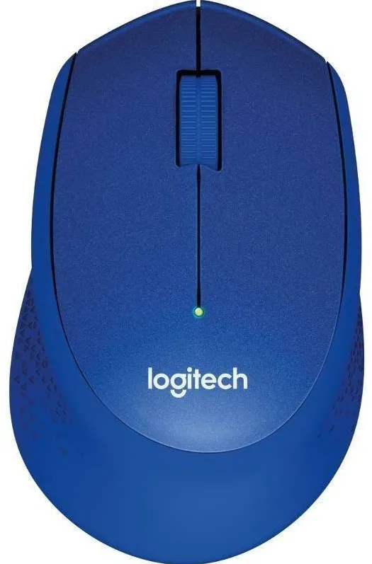 Mouse LOGITECH M330 Silent Plus, Wireless, Blue
