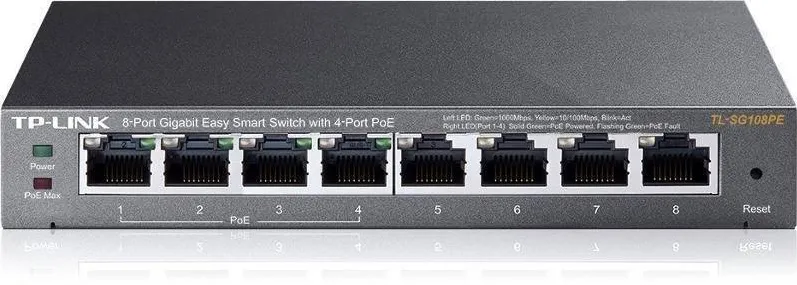 Switch TP-Link Gigabit TL-SG108PE