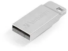 Memorie USB VERBATIM Metal Exclusive 64GB USB 2.0 Silver