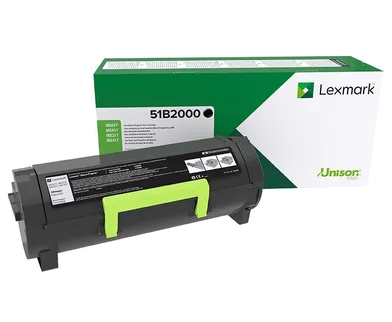 Toner imprimanta Lexmark 51B2000 Negru