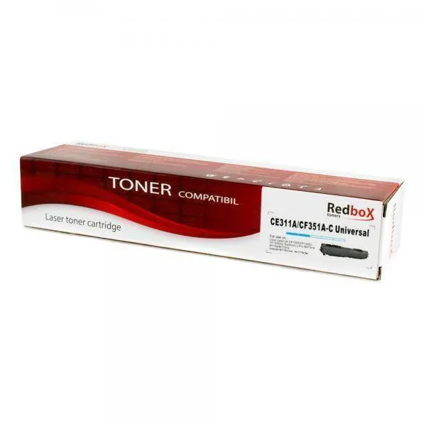 Toner imprimanta Redbox Compatibil CYAN CE311A/CF351A/CRG-729 1K HP LASERJET PRO CP1025