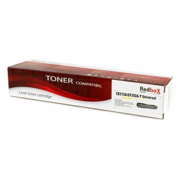 Toner imprimanta Redbox Compatibil YELLOW CE312A/CF352A/CRG-729 1K HP LASERJET PRO CP1025