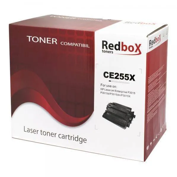 Toner imprimanta Redbox Compatibil CE255X/CRG-724H 12,5K HP LASERJET P3015