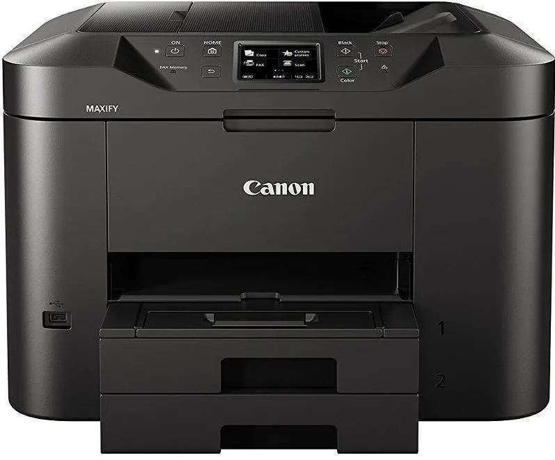 Imprimanta multifunctionala Canon MAXIFY MB2750, Inkjet, Color, Format A4, Fax, Retea, Wi-Fi, Duplex