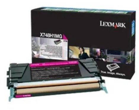 Toner imprimanta Lexmark X748H3MG Magenta