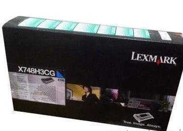 Toner imprimanta Lexmark X748H3CG Cyan