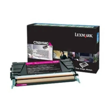 Toner imprimanta Lexmark C748H3MG Magenta