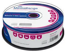 MediaRange CD-R 52x 700MB/80min Cake25