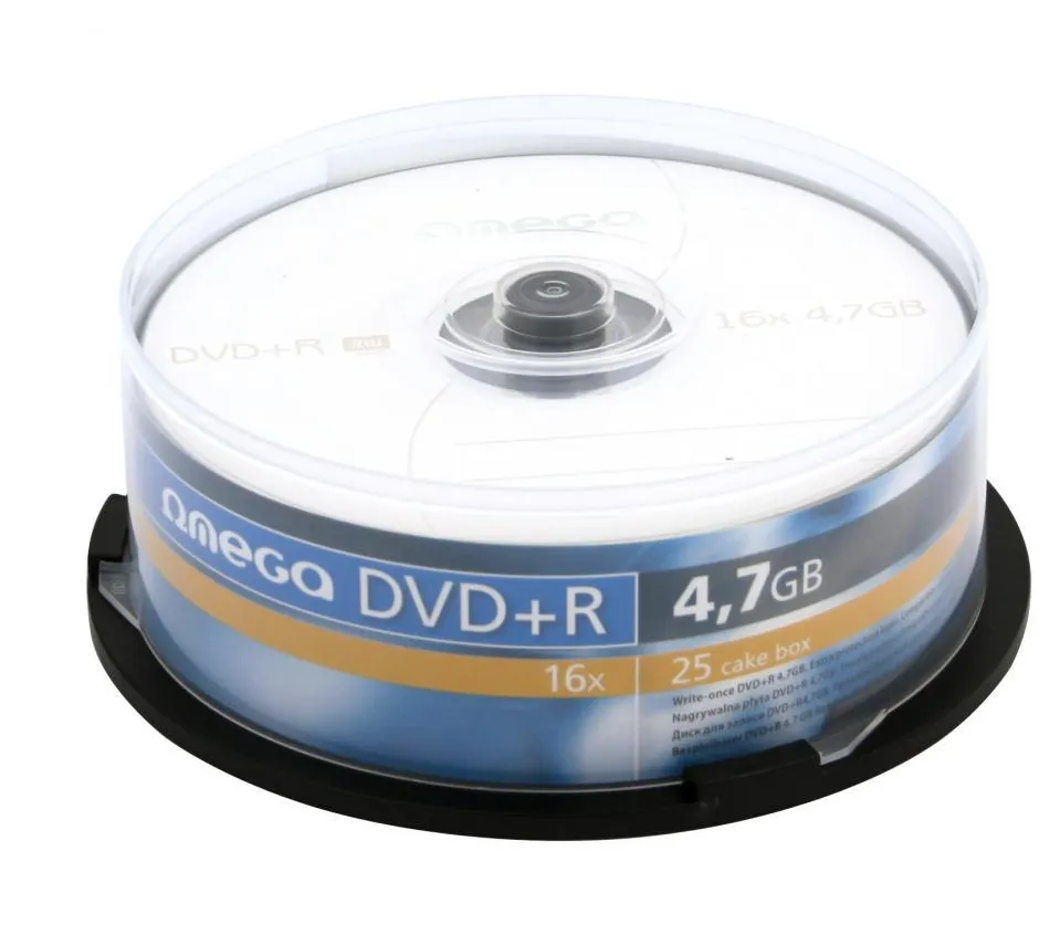 OMEGA DVD+R 4.7GB 16x CAKE 25