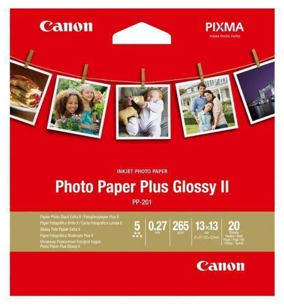 Hartie Foto Canon PP-201 13X13CM GLOSSY PHOTO PAPER